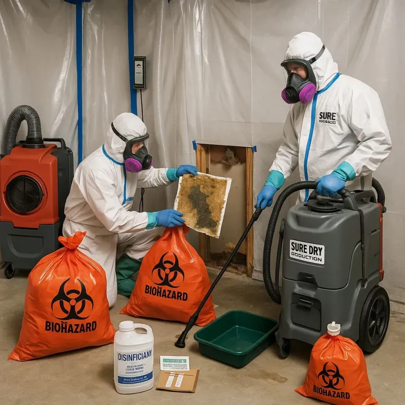Contaminated Water Handling Protocols process in Dyersville, IA